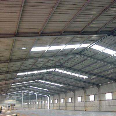 China Wholesale Prefab Fabricated House Factory Warehouse Steel Structure Steel Industry Galvanized Sheet Metal Workshop 0.5Mm for sale