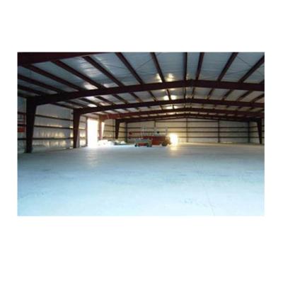 China Workshop Space Steel Frame Steel Structure Warehouse Building for sale