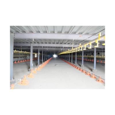 China Low Cost Design Modern Prefab Poultry Broiler Farms Chicken Broiler Farms Steel Construction House Cost for sale