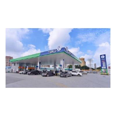 中国 Steel Fabricated House Low Price Truss For Gas Station Roofing Prefab Steel Structure Frame Sports Hall 販売のため