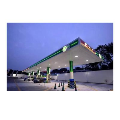 中国 House China Price Prefab Light Gauge Space Steel Fabricated Frame Canopy For Gas Gas Station Roof 販売のため