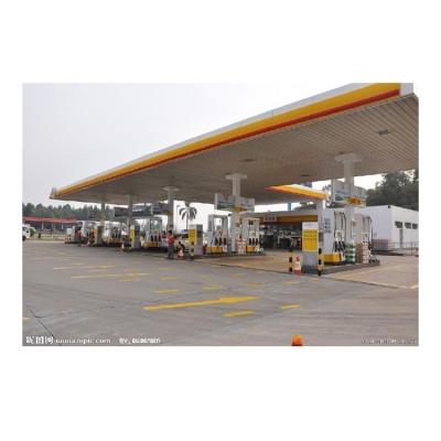 중국 Steel Fabricated House Prefabricated Steel Canopy For Petrol Station And Gas Station 판매용