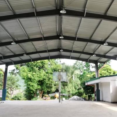 中国 Frame h part steel beamed basketball court steel frame structure 販売のため