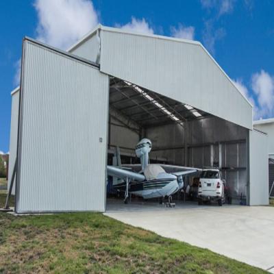 中国 Steel Fabricated House Prefab Steel Structure Storage Building Aircraft Hangar 販売のため