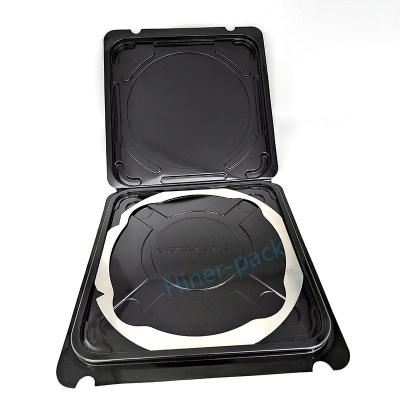 China Gepersonaliseerde transparante silicium wafer box 8 inch voor het display matched met wafer flex frame Te koop