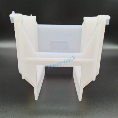 China White Silicon Wafer Carrier Cassette Container Box PFA Material SGS Compliant For Semiconductor Field for sale