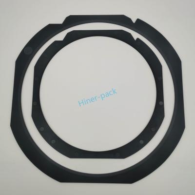 Κίνα Προσαρμοσμένο Flex Dicing Ring Frame 8 ιντσών Wafer Accessories Μαύρο υλικό PPS που χρησιμοποιείται στο πεδίο των ημιαγωγών προς πώληση