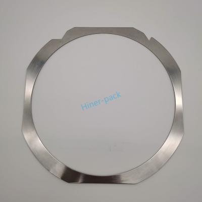 China 8 Inch Metal Wafer Film Frame Rings Blue Film Attached Used In Semiconductor Field for sale