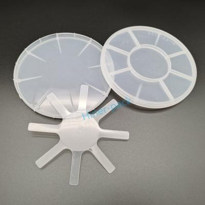 China Industrial Silicon Wafer Container Horizontal Transport Single Wafer Shipper for sale