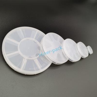 China Seamless Round PP Material Single Wafer Shipper 1~6 Inch Lightweight for sale