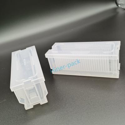 China Customized 3 Inch Semitransparent Wafer Cassette Carrier For Packaging And Shipping ODM for sale