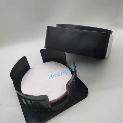 China Für den Versand im Reinraum ROHS-konform 6 Zoll Schwarz ESD Horizontale Wafer-Schiffer zu verkaufen