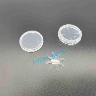 China 25.4mm 1 inch Single Wafer Carrier Shipper Polypropyleen materiaal lage uitgassing Te koop