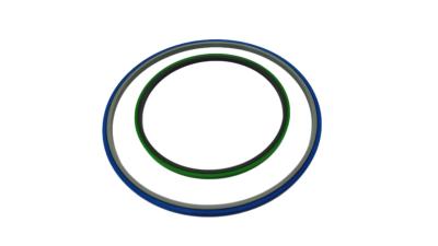 China Double Round Wafer Hoop Ring With Blue Film High Compatibility Most Used In Wafer Testing Te koop