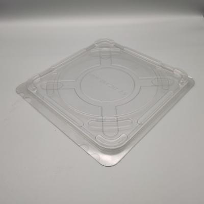 China Clamshell-Stil Wafer Kassette Träger Plastikrahmen Transparente Farbe mit visuellem Design zu verkaufen