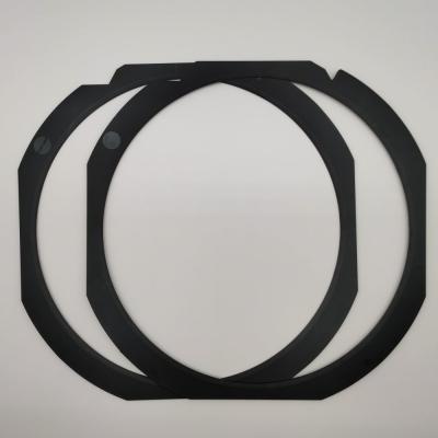 China PPS Single Wafer Shipping Box Plastic Ring Frame Hiner Pack OEM ODM for sale