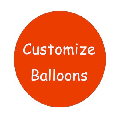 China Advertising Toy Custom Printed Latex Balloon to advertise promotion balloon with your logo or QR Code promotional balloons for sale