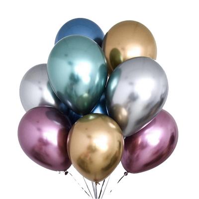 China Toy Factory Wholesale Wedding Party Decorations Birthday Metal Chrome Promotional Balloons 10