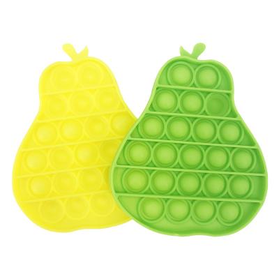 China Hot Sale Material Children's Mental Arithmetic Decompression Toys Of Pear Eco-friendly Educational Series Toys for sale