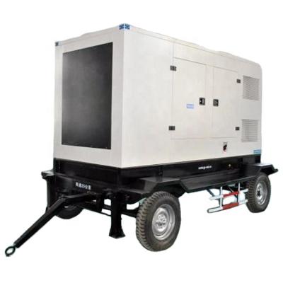 China 24kw portable diesel trailer power station generator price 220v FFDL24GF for sale