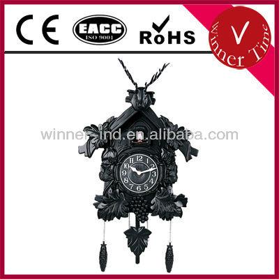 China Plastic Cuckoo Bird Plastic Clock for sale