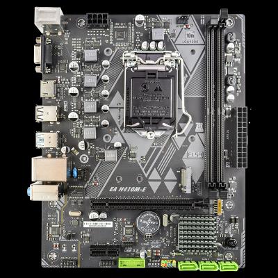 China Wholesale High Performance USB 3.0 LAN 1000MB H410 DDR4 LGA1200 Gaming Desktop Motherboard for sale