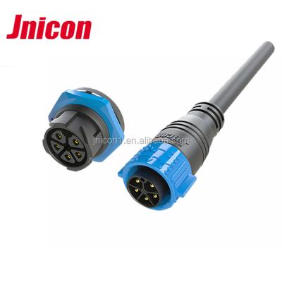 China 5 Pin Automotive Marine Waterproof Bulkhead Aviation Jnicon M25 Electrical Outlet for sale