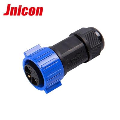 China Communication / Industry / Led Display / Automation Jnicon M25 Plug In With 5 Pin Socket 5 Pin Push-Lock Waterproof 50Amp IP67 Connector for sale