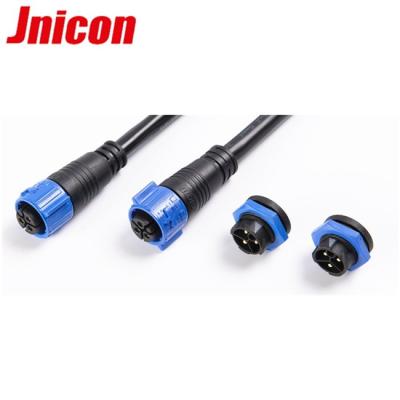 China For Telecom IP67 Waterproof Extension Power Cord Connectors With 3 Pin Male And Female for sale