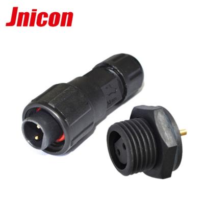 China HOT Sale 10A Power+data push-lock 3 terminal 6 pin cable assembly panel mount waterproof connector for sale