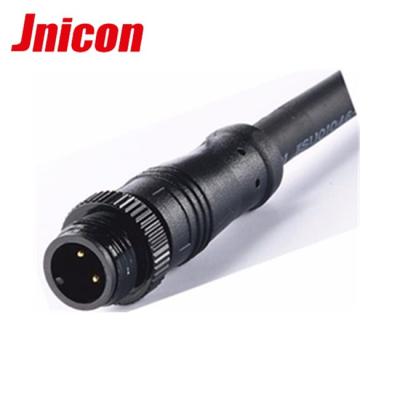 China Led Light M12 Screw Waterproof Connector Socket 6A 300V Terminal Connector for sale