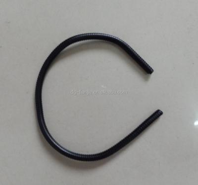 China Carbon Steel Flexible Gooseneck Hose With Pipe Prices Matte Black Gooseneck Flexible Metal Tube for sale