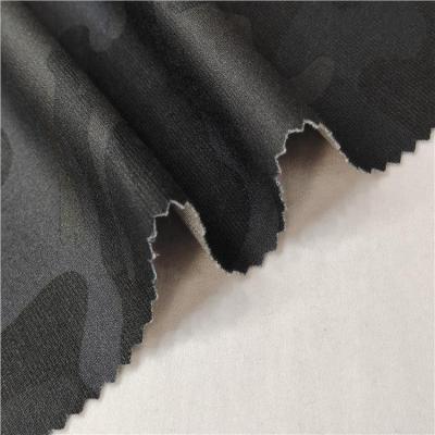 China New Style Fashionable Polyester Rayon Tear-resistant And Spandex Roma Ponte Knitting Camouflage Print Fabric 2021 for sale