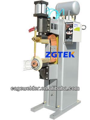 China For Making Filter Bag Cages Filter To Cage Top Collar Welding Machine for sale