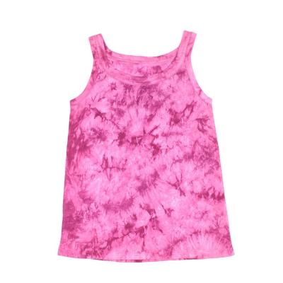 China QUICK DRY Customized Sexy Workout Fitness Tie Dye Ribbed Tank Tops For Women for sale