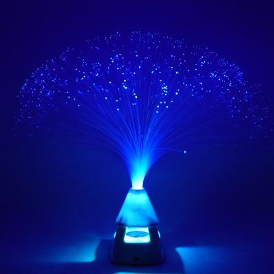 China Modern Holiday Party Decoration LED Fiber Optic Light Starry Luminous Color Changing Sky Light Noise Activated Light for sale