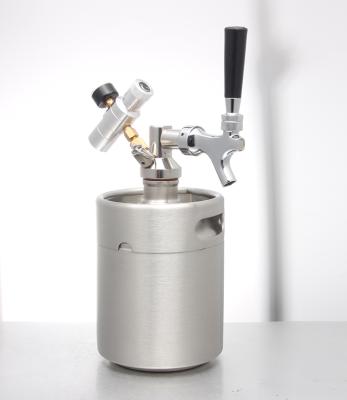 China 2L/3.6L/5L/8L Beer Dispenser CO2 Injector Tap Beer Keg Set for sale