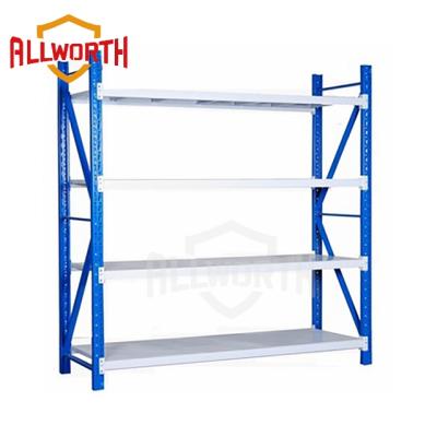 China Q235 500kg Medium Duty Steel Storage Shelving for sale