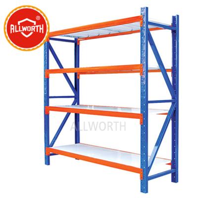 China Popular Corrosion Protection Euro Pallet Corner Shelving Warehouse Steel Pallet Rack for sale