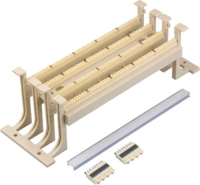 China O perfurador de Cat5E 110 obstrui para baixo a montagem com pés, cor YH5031 da parede do bloco da fiação do marfim à venda