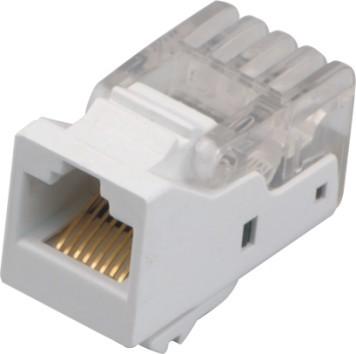 China Red blanca RJ45 110 Jack trapezoidal del gato 6 de los mercados del soporte de la superficie del color YH7008 en venta