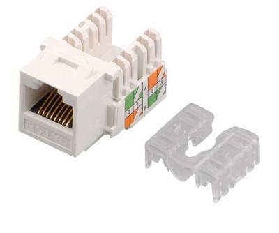 China Enchufe modular de oro trapezoidal YH7003 del Pin del CE 8P8C del enchufe IDC de la red doméstica Cat6 RJ45 en venta