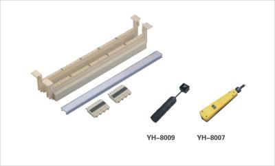 China 110 bedradingsblok met 4 paar en van 5pair IDC module voor 110 Flardpaneel YH5030 Te koop