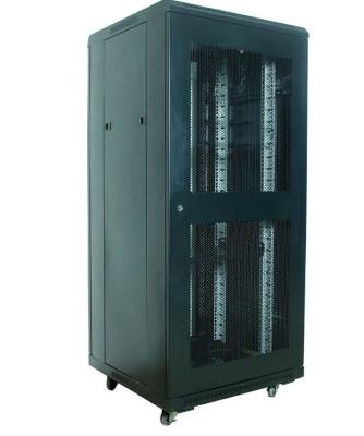 China Dustproof Steel Floor Standing Network Server Cabinet 19”with Glass Door YH2001 for sale