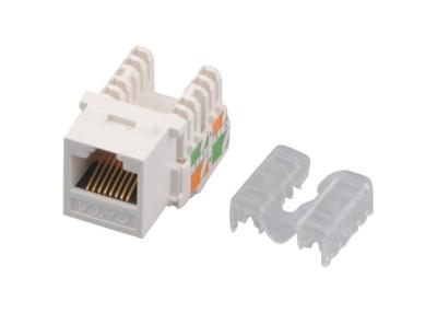 China Enchufe modular de oro trapezoidal YH7011 del Pin del CE 8P8C del enchufe IDC de la red doméstica Cat6 RJ45 en venta