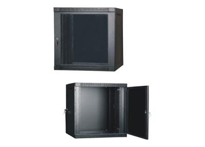 China Wall Mounted Network Server Cabinet With Toughened Glass Front Door and Rear Door YH2004 for sale