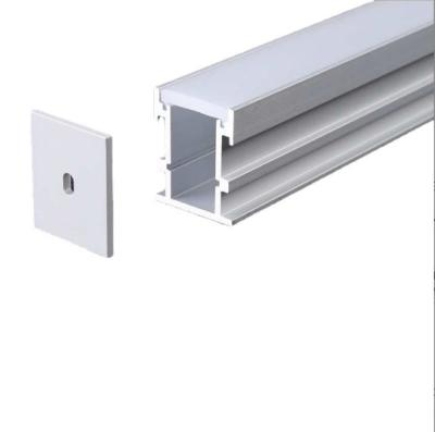 China Decorations LED Profile Aluminum Doors Housing Length LED Cabinet Extrusion Customized Aluminum Profile for sale