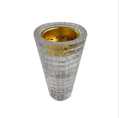 China New Tibetan Incense Design Bukhoor Censer Decorative Thurible Crystal Incense Burner for sale