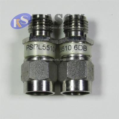 China PSPL5510 DC-18GHz 6dB 2W SMA Coaxial Fixed Attenuator Best Quality PSPL5510 for sale