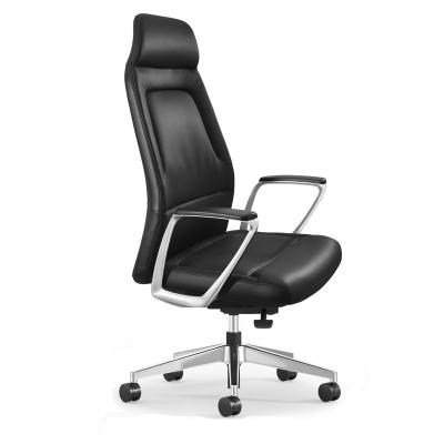 China High Quality Ergonomic Luxury Leather Executive Back Office Boss Top Boss Design Ergonomic Design with 4 Position Lock Office Chairs for sale